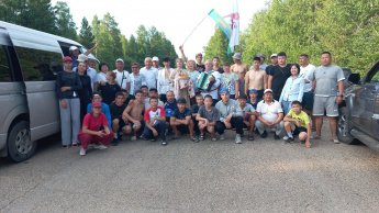 Встреча спортсменов Боханского района с областного Сур-Харбана