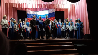 ВОЗЛОЖЕНИЕ ЦВЕТОВ И КОНЦЕРТ "ЗАЩИТНИКАМ РОДИНЫ" 